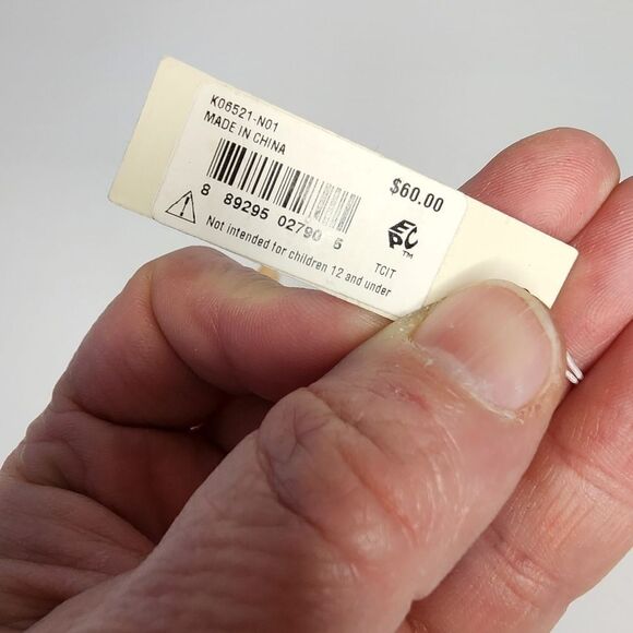 Kenneth Cole Gold Tone Mixed Bead Long Necklace $60 KC24 - Picture 2 of 7